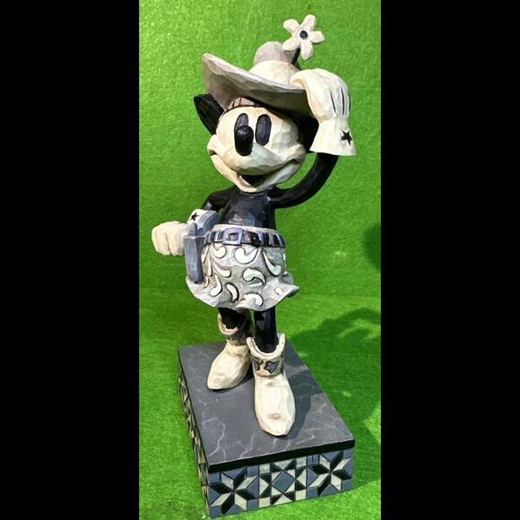 Jim Shore & DISNEY ~ Cutest Cowgirl On The Range  6" Retro Minnie Mouse Figurine - Picture 7 of 9